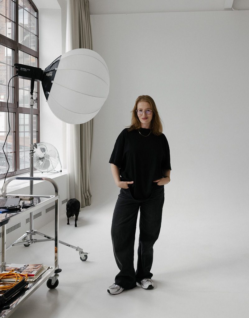 Ania Ulanicka w studiu