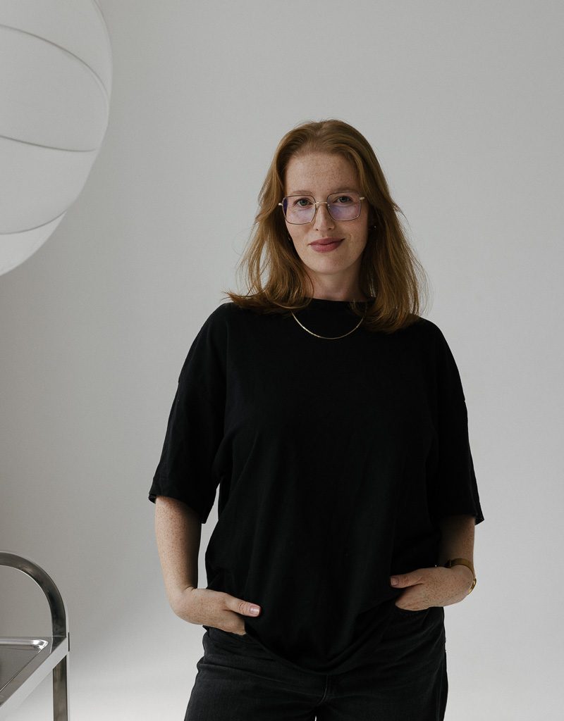 Ania Ulanicka w studio